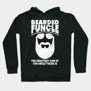 'Bearded Best Funny Uncle' Hilarous Uncle Gift Hoodie